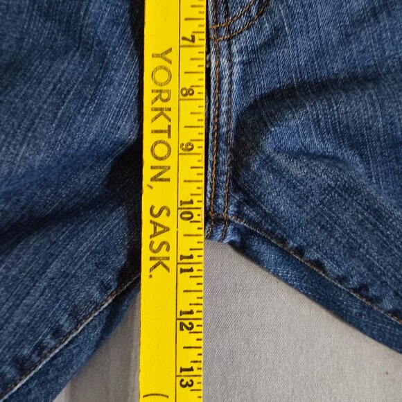 Vintage Levi's 515 jeans women's sz 12 denim blue colour boot cut cowgirl denim - Picture 14 of 15